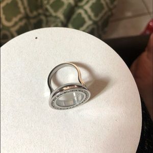 Twist Charm Ring